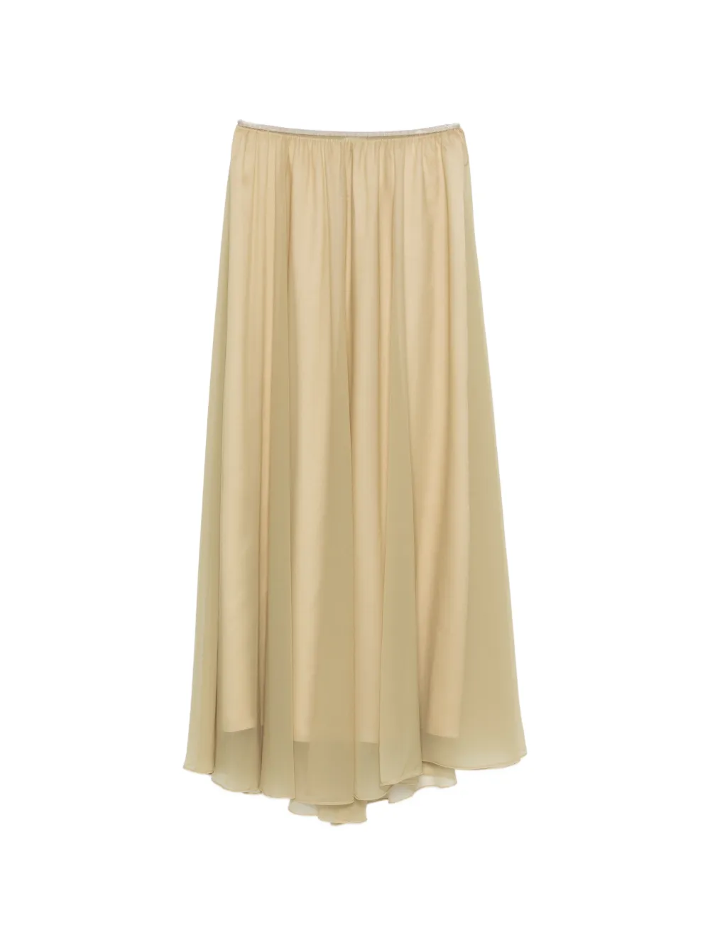 Forte Forte layered-design midi skirt - Verde
