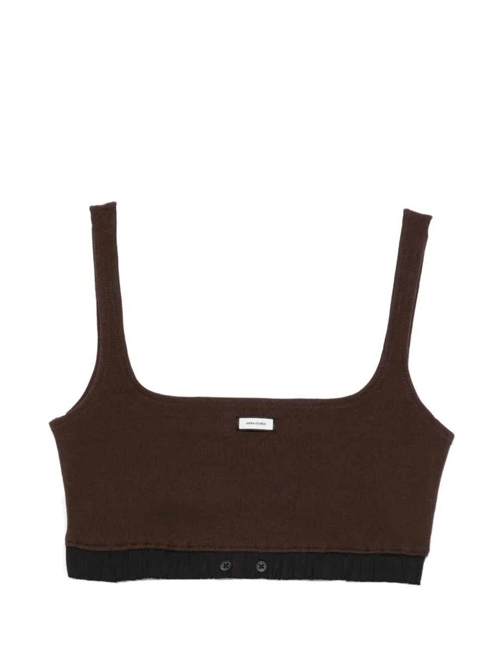 ENTIRE STUDIOS Lounge top - Marrone