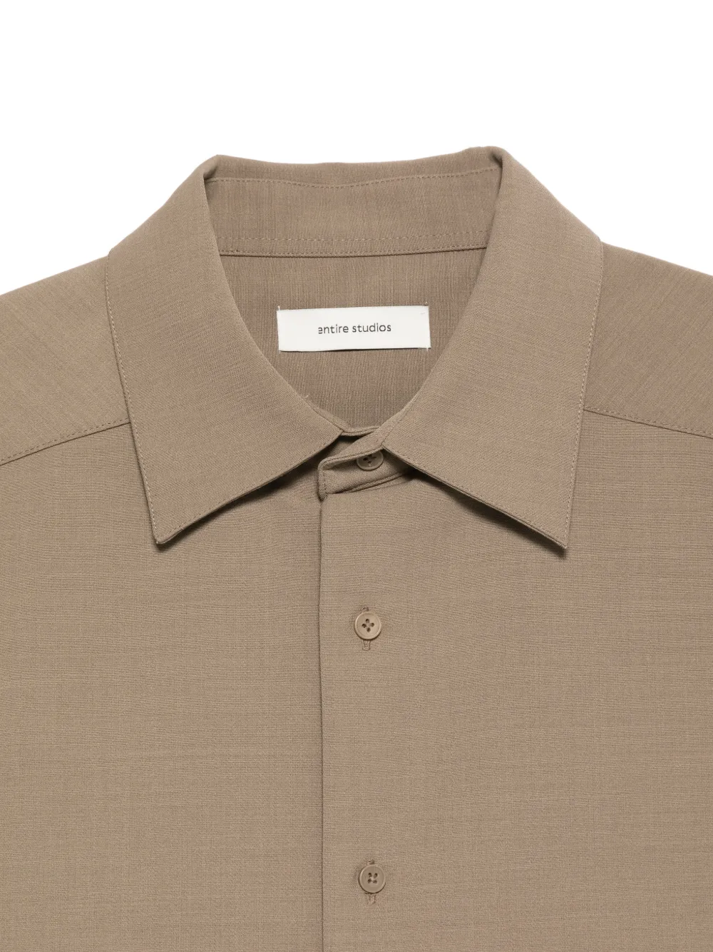 ENTIRE STUDIOS Shirt met korte mouwen Beige