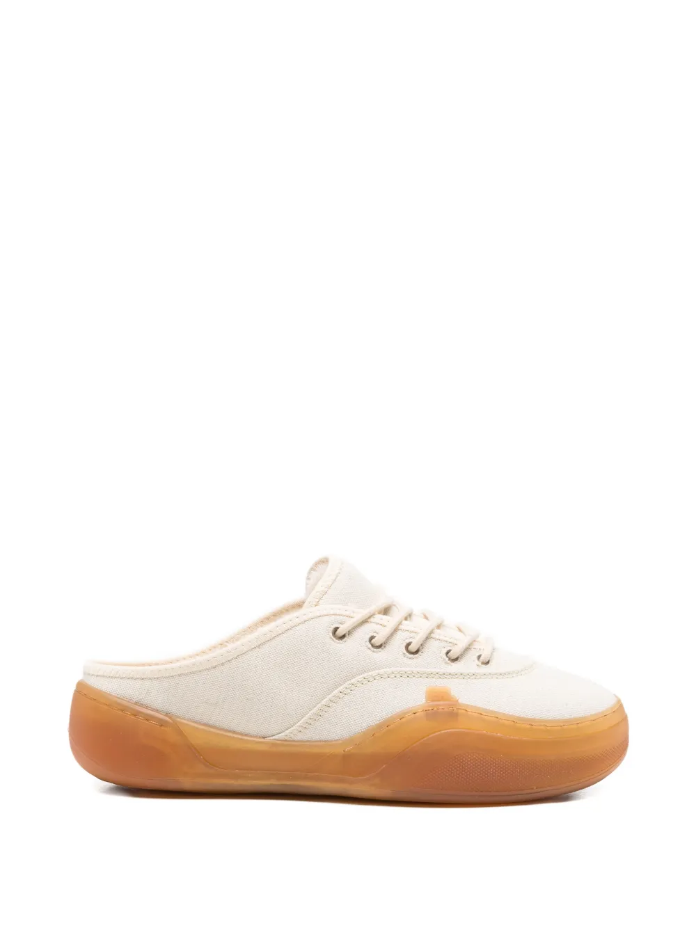 ERL lace-up sneakers - Nude
