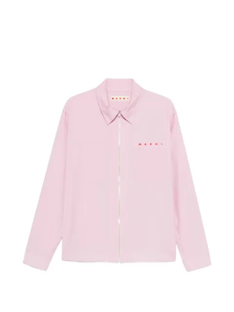 Marni قميص بطبعة شعار الماركة