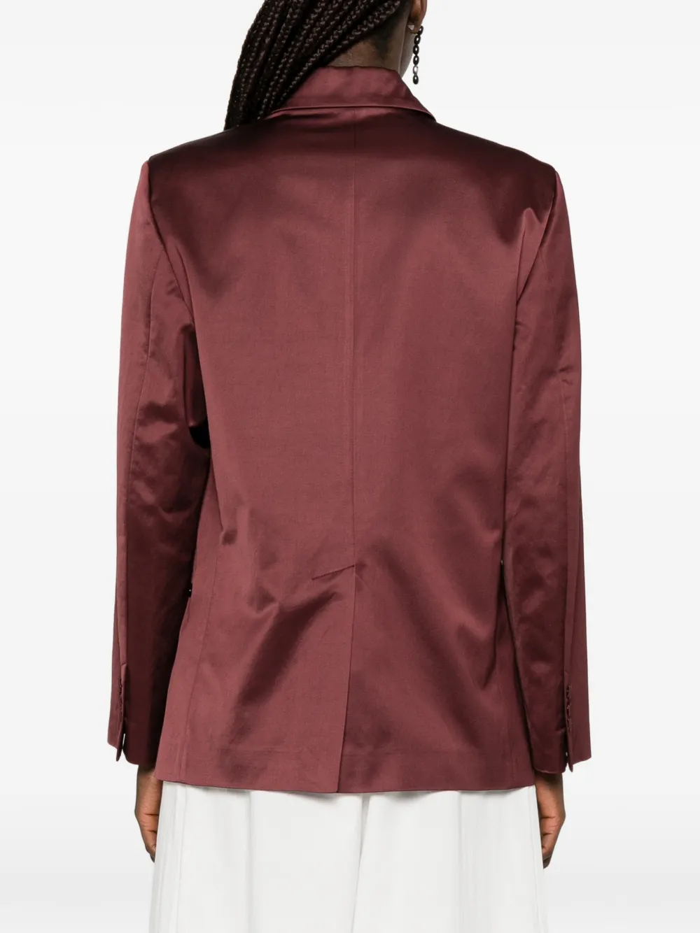 Forte Blazer met dubbele rij knopen Rood