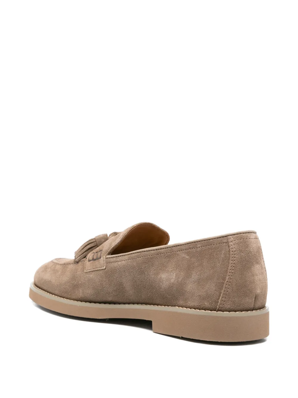 Doucal's Suède loafers Bruin
