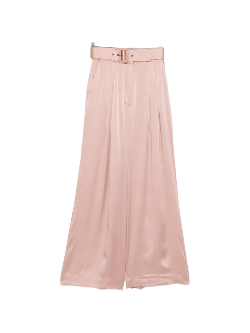 ZIMMERMANN belted concealed-fastening palazzo pants - Rosa