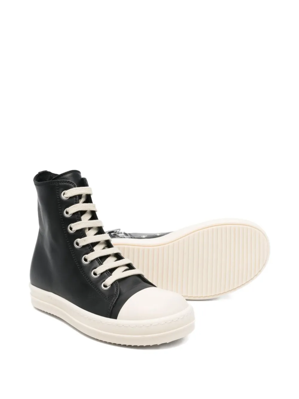 Rick Owens Kids lace-up sneakers Zwart