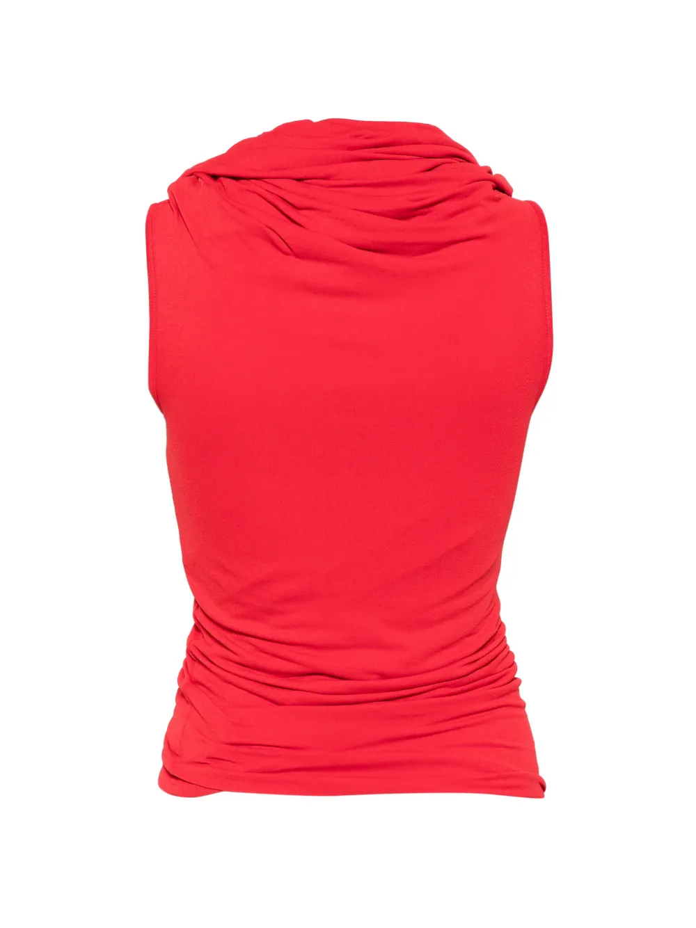 Rick Owens Lilies Lola top met col Rood