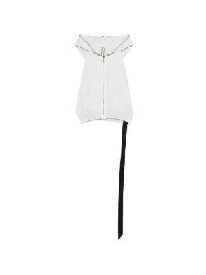 Rick Owens DRKSHDW ノースリーブ フーデッドベスト | グレー
