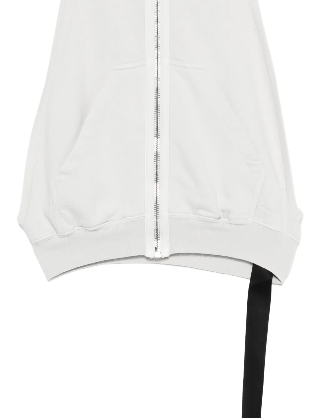  Rick Owens Drkshdw Zipped Hoodie - Neutrals 