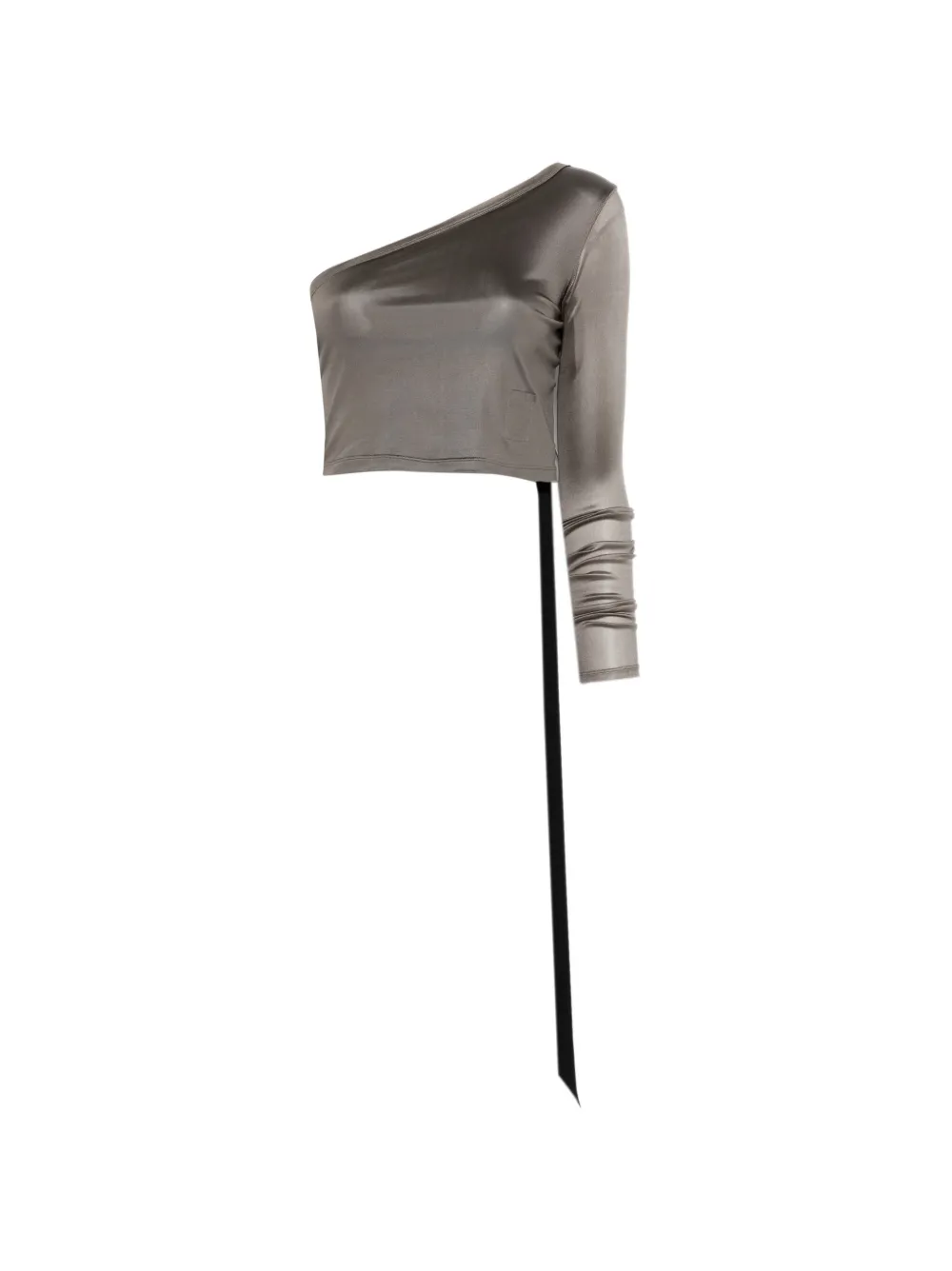 Rick Owens DRKSHDW one-shoulder top - Grigio