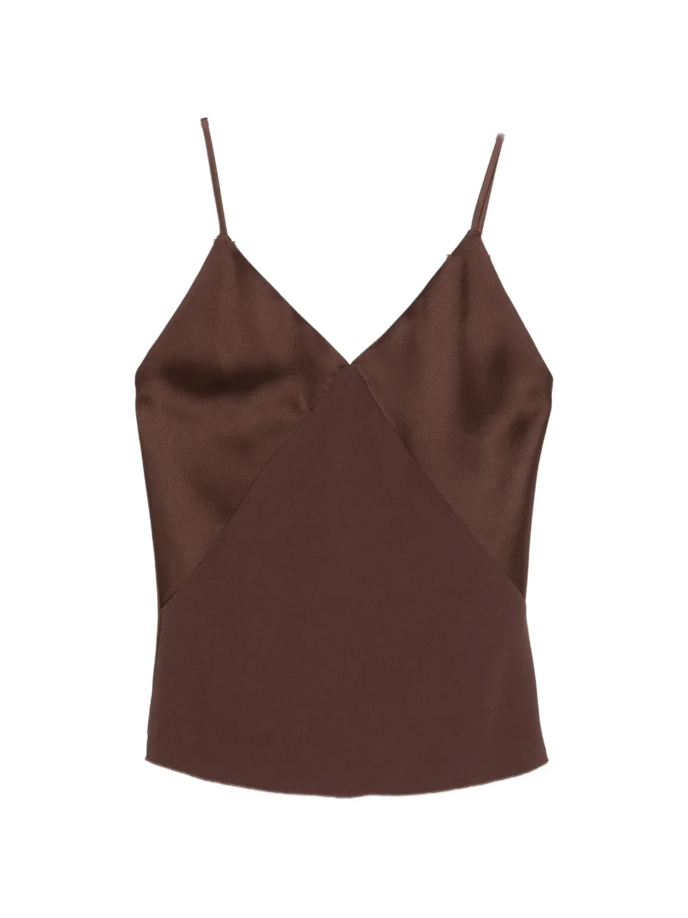 Forte Forte V-neck top - Marrone