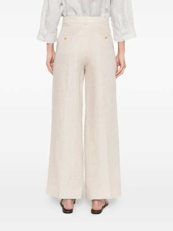 Weekend Max Mara Malizia センタープレス ワイドパンツ