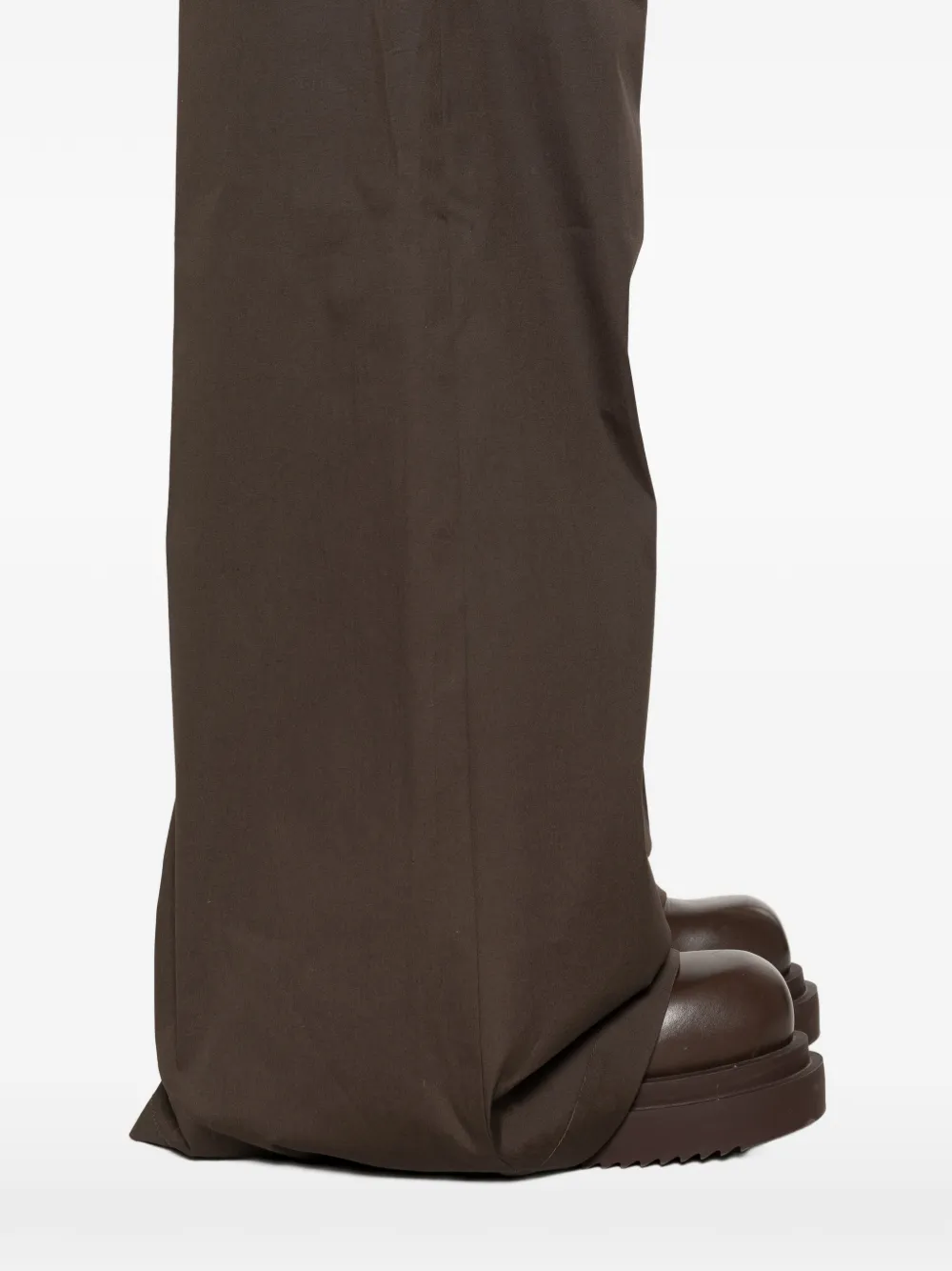 Rick Owens Broek met ritsdetail Bruin