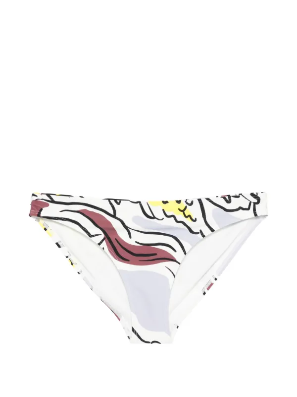 Tory Burch Multicolour Sea Bottoms in White