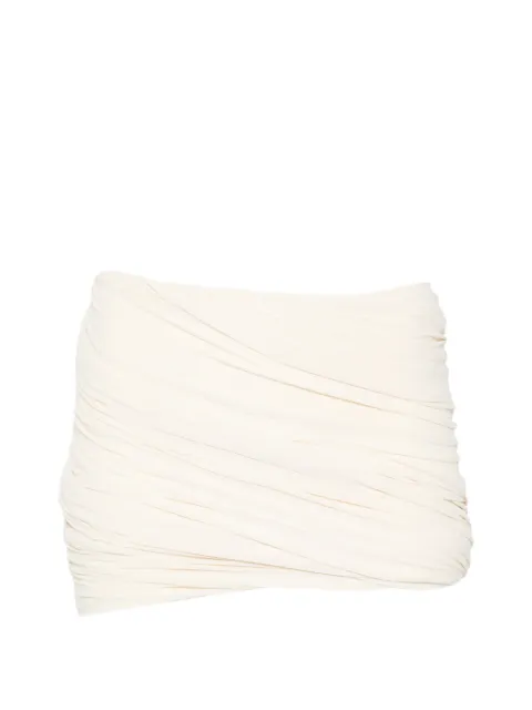 Rick Owens Lilies falda corta con diseño fruncido