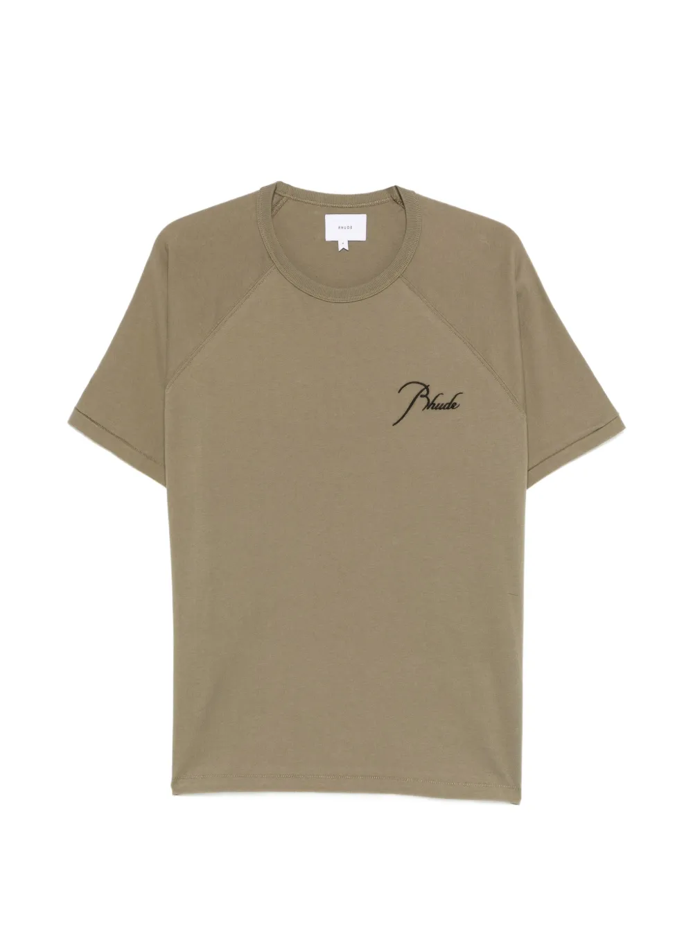 Rhude Short-sleeve T-shirt In Green