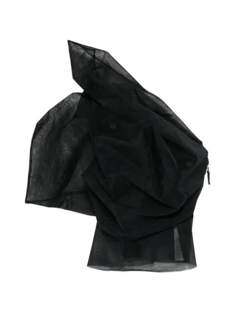 Rick Owens asymmetric draped top