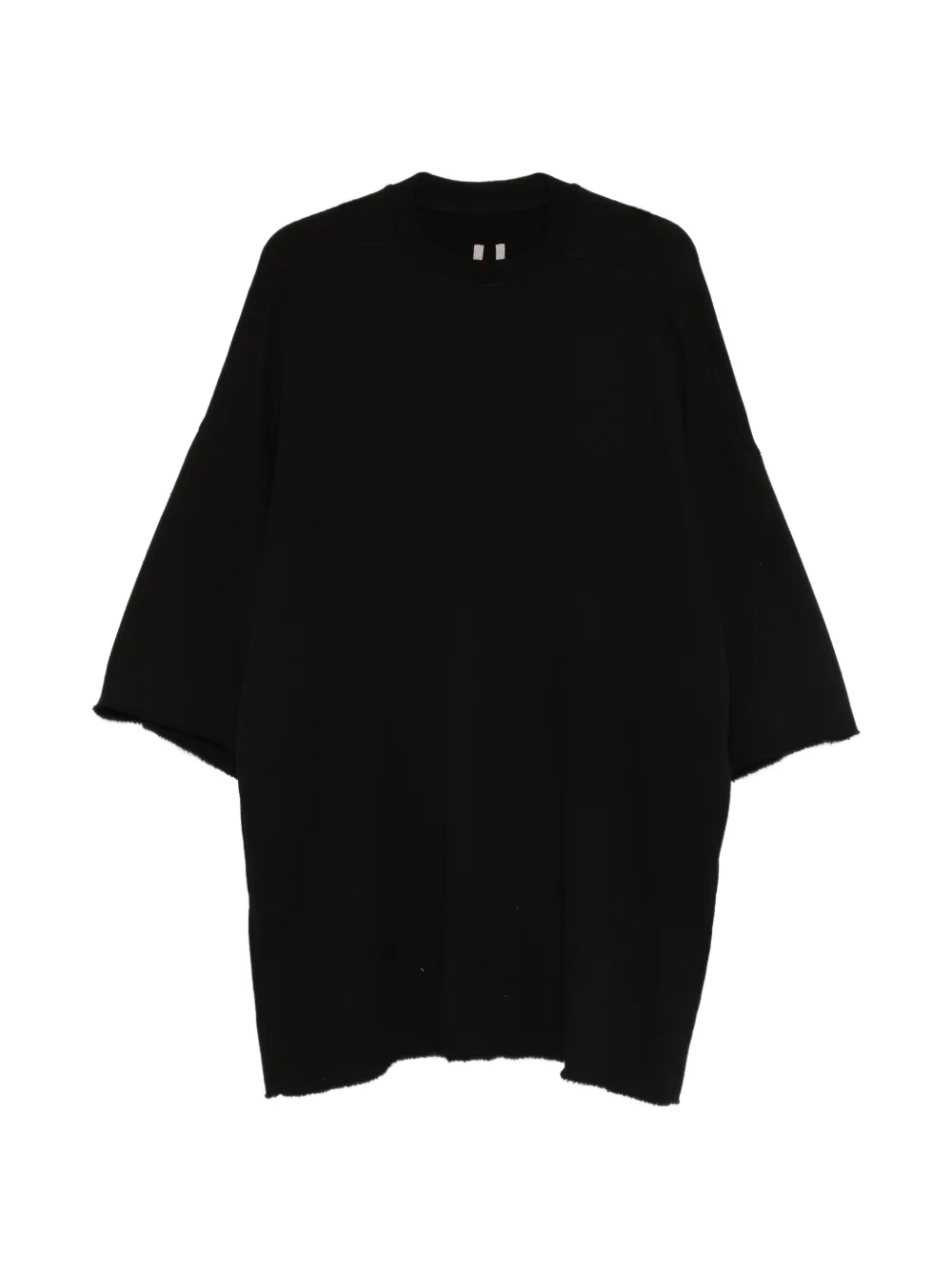 Rick Owens tommy T raw-cut T-shirt - Nero