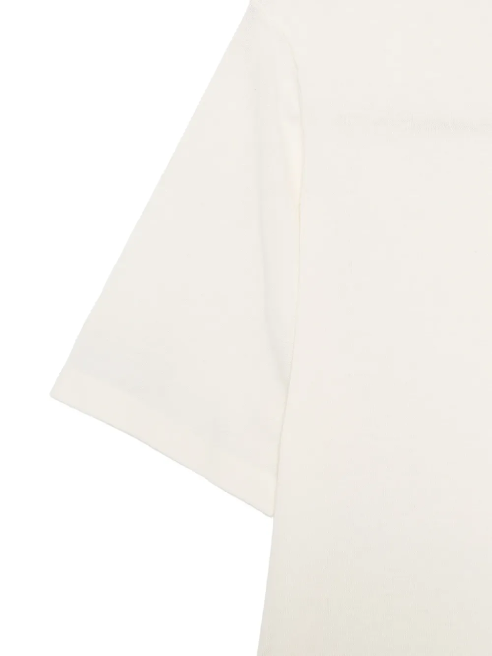 Kangra T-shirt met ronde hals Beige