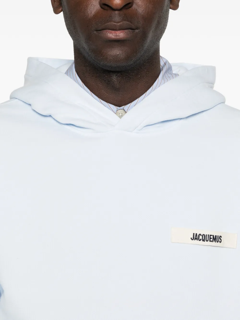Jacquemus The Gros Grain hoodie Blauw