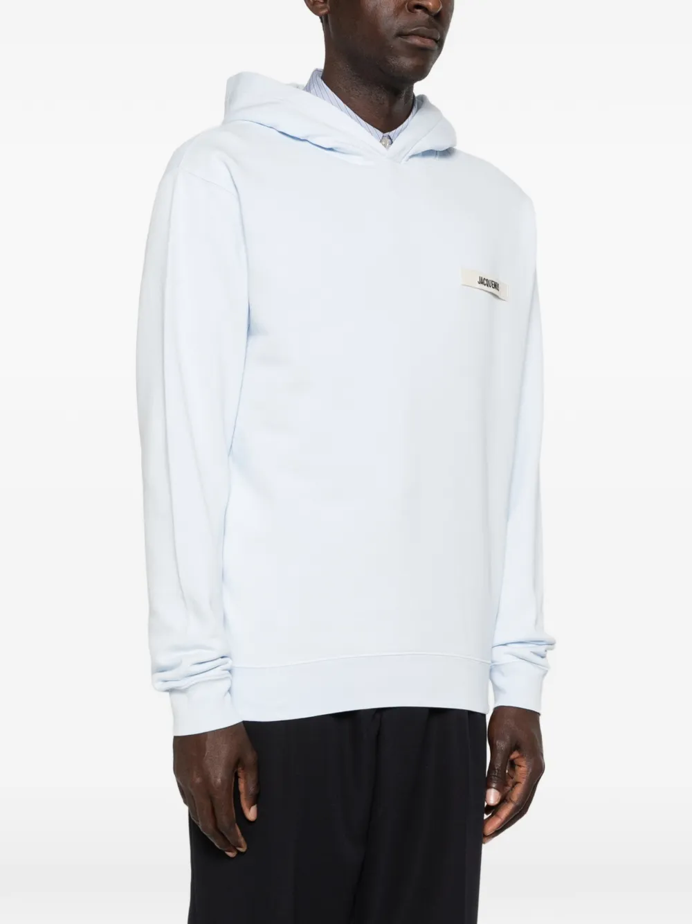  Jacquemus Sudadera Con Capucha Y Logo - Azul 