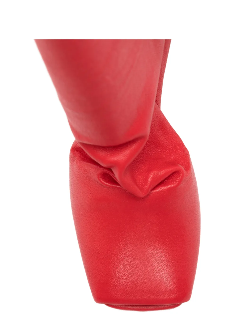 Rick Owens Lilies over-the-knee boots Rood