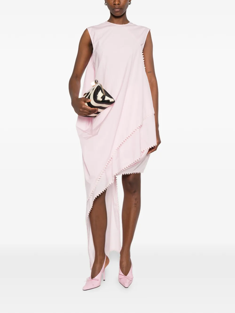 Jacquemus The Traversin maxi-jurk Roze