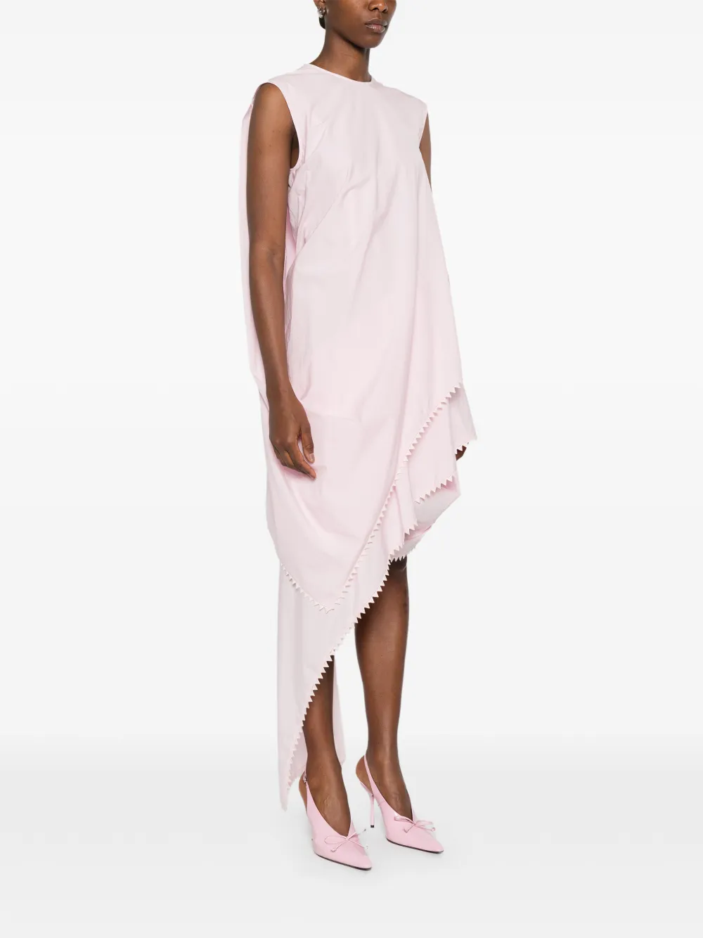 Jacquemus The Traversin maxi-jurk Roze