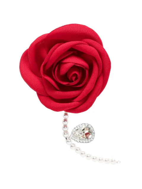 Magda Butrym flower-embellishment earrings