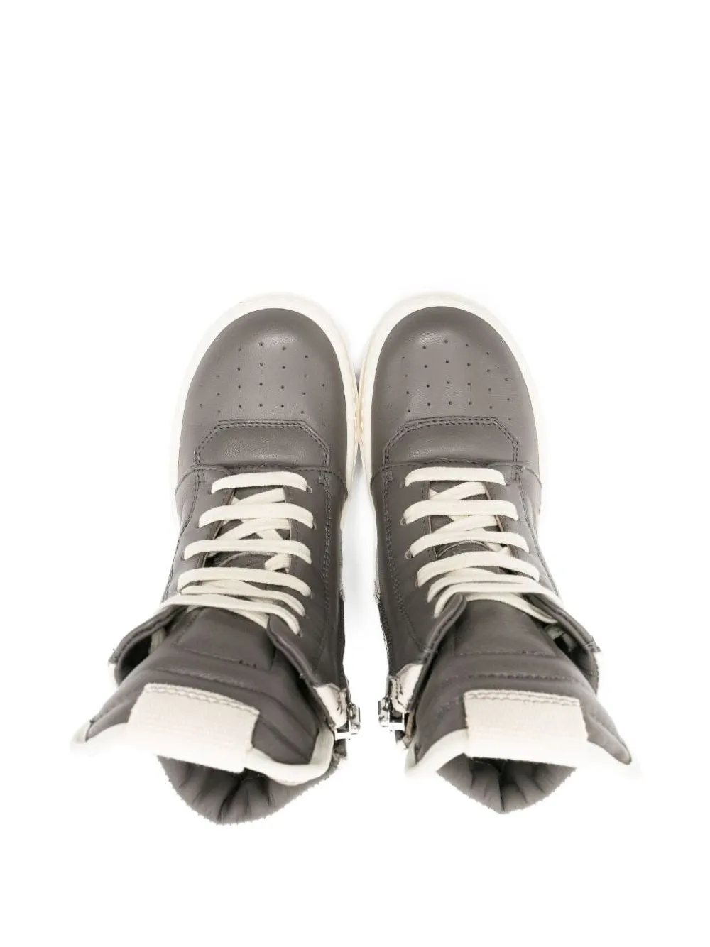 Rick Owens Kids Geobasket high-top sneakers Grijs