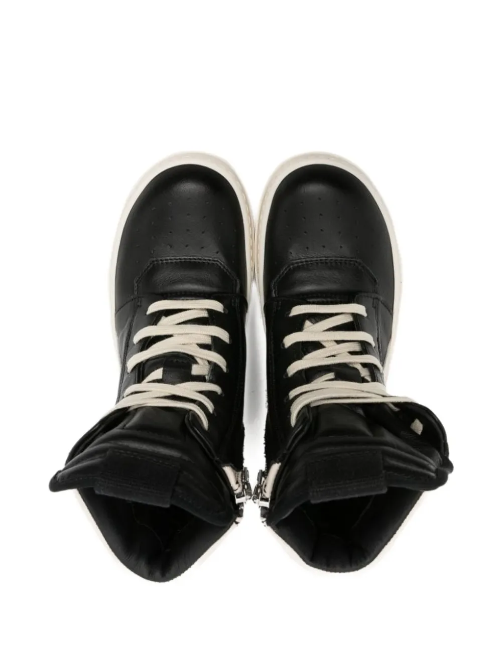 Rick Owens Kids Geobasket high-top sneakers Zwart