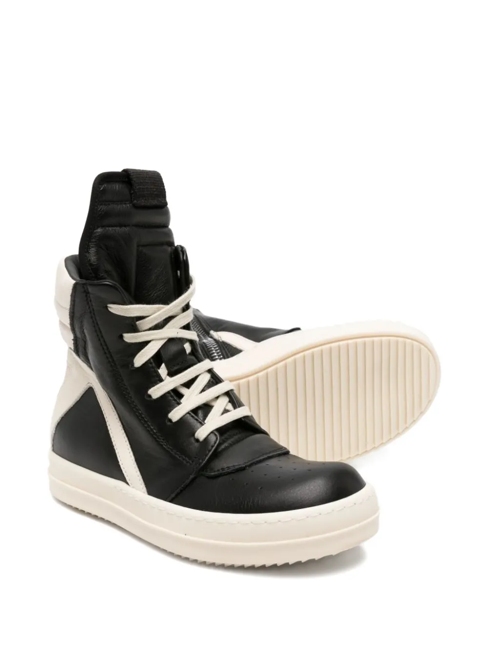 Rick Owens Kids Geobasket high-top sneakers Zwart