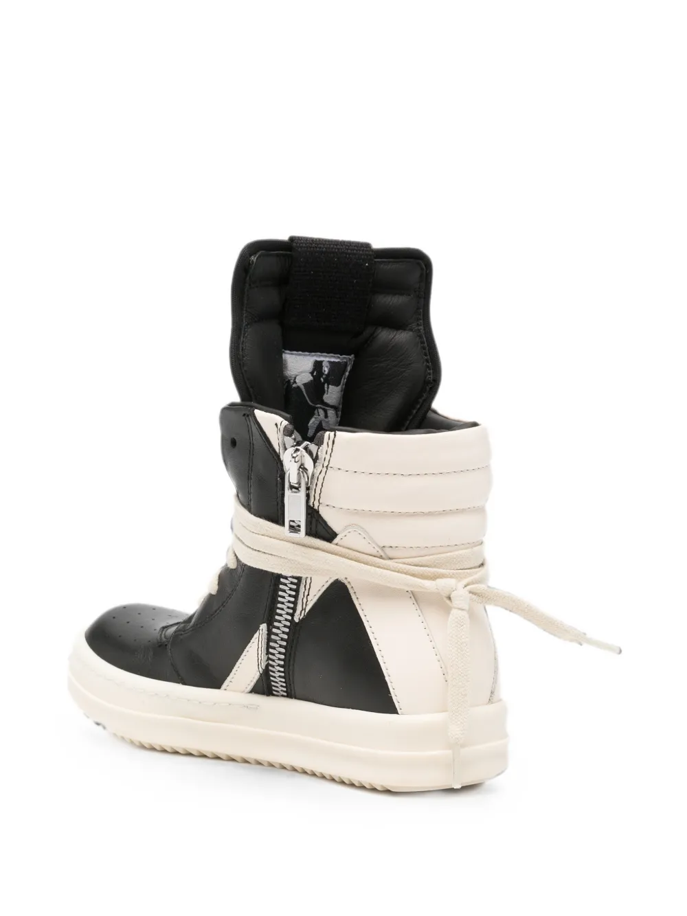 Rick Owens Kids Geobasket high-top sneakers Zwart