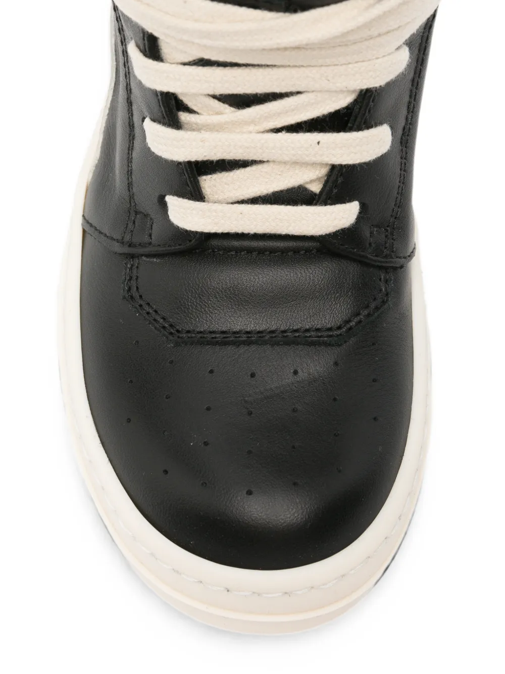 Rick Owens Kids Geobasket high-top sneakers Zwart