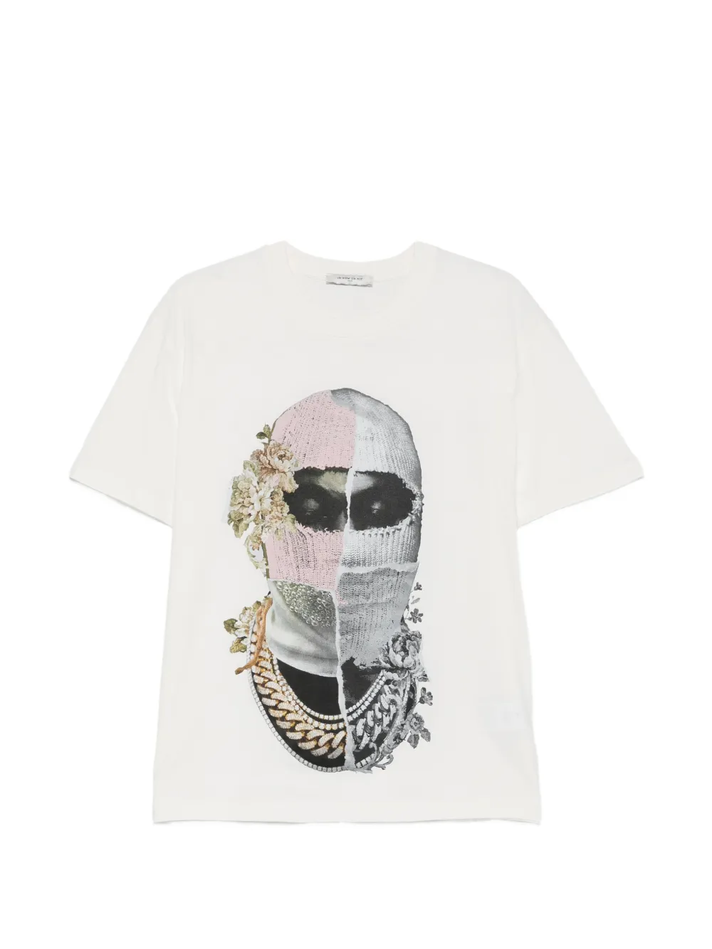 Ih Nom Uh Nit floral-print T-shirt - Nude