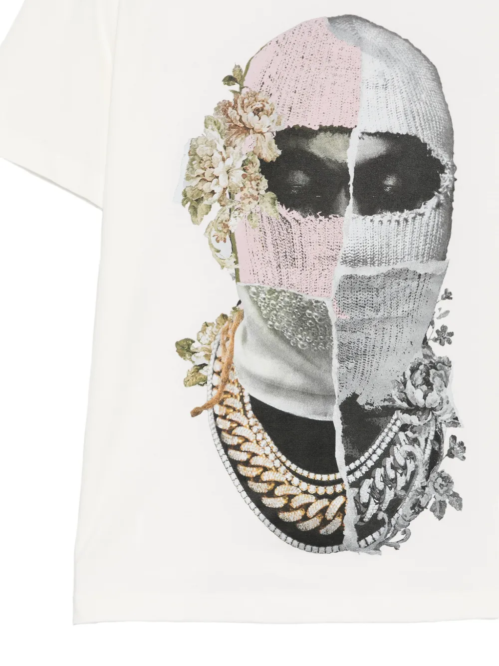 Ih Nom Uh Nit T-shirt met bloemenprint Beige