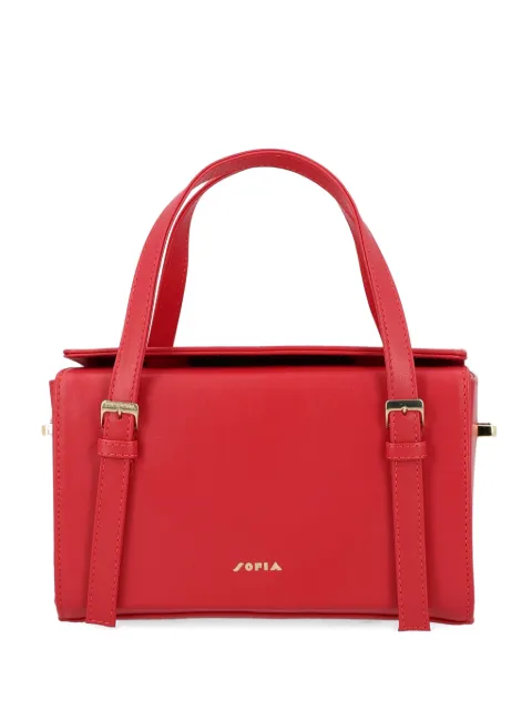 SOFIA mini Belmondo buckle detail tote bag