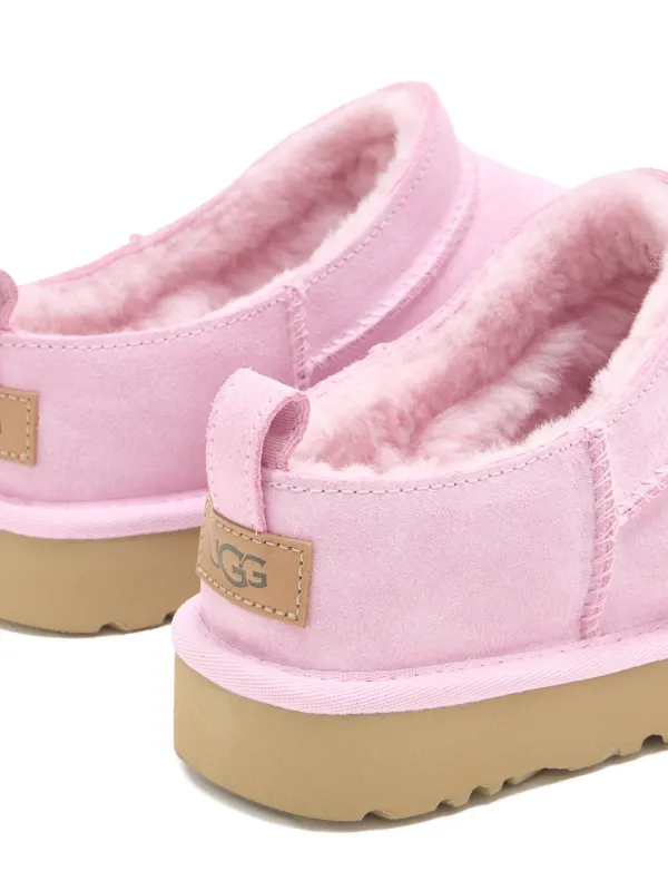 UGG Slipper Classic Micro | Rosa | FARFETCH BR