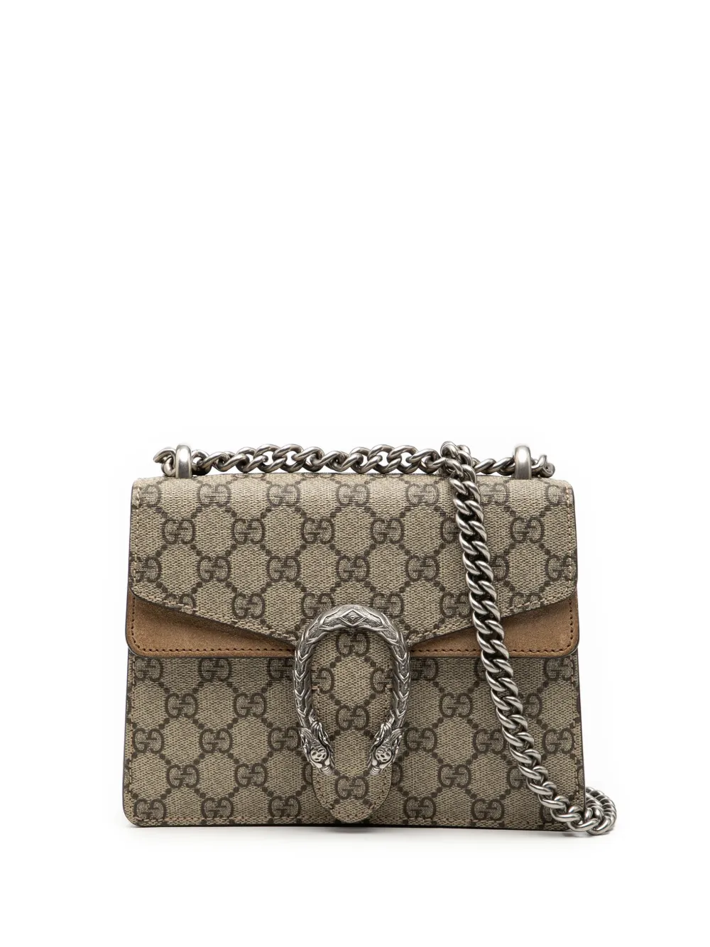 Gucci Pre-Owned Borsa a tracolla Dionysus piccola in tessuto GG Supreme 2016-2025 - Marrone