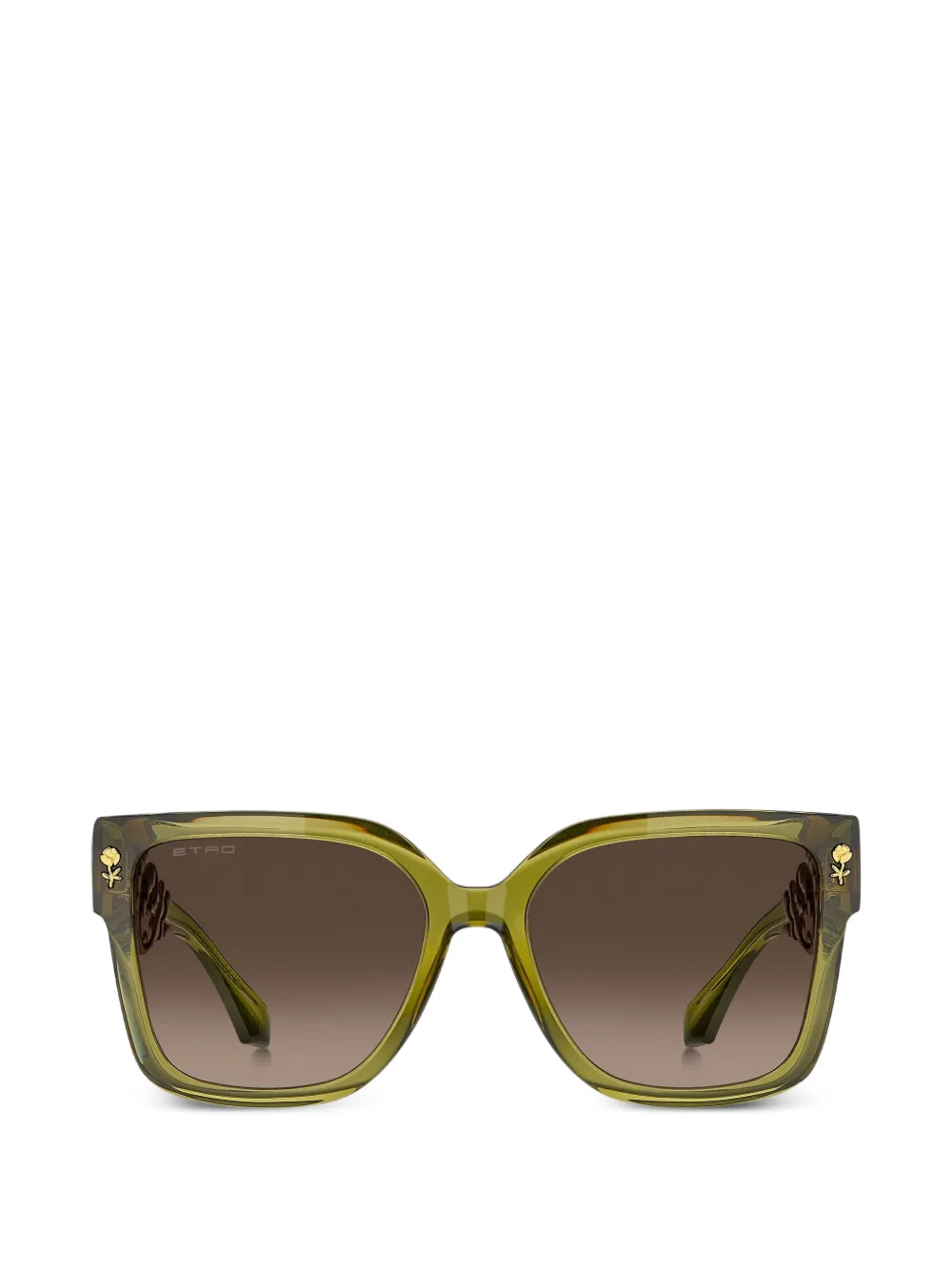 ETRO Occhiali da sole squadrati - Verde