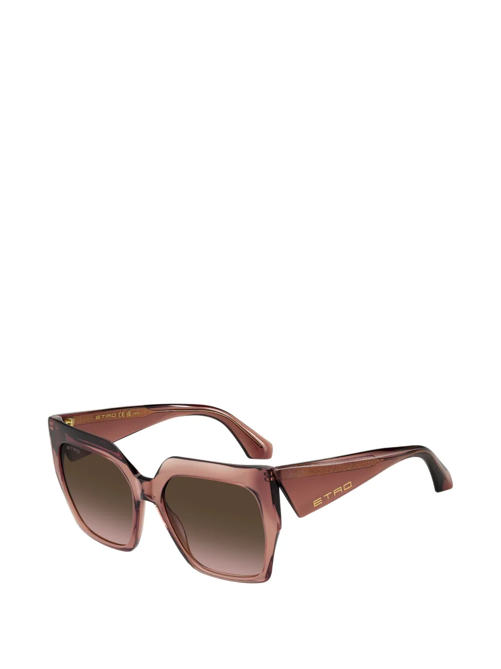  Etro Square-frame Sunglasses - Pink 