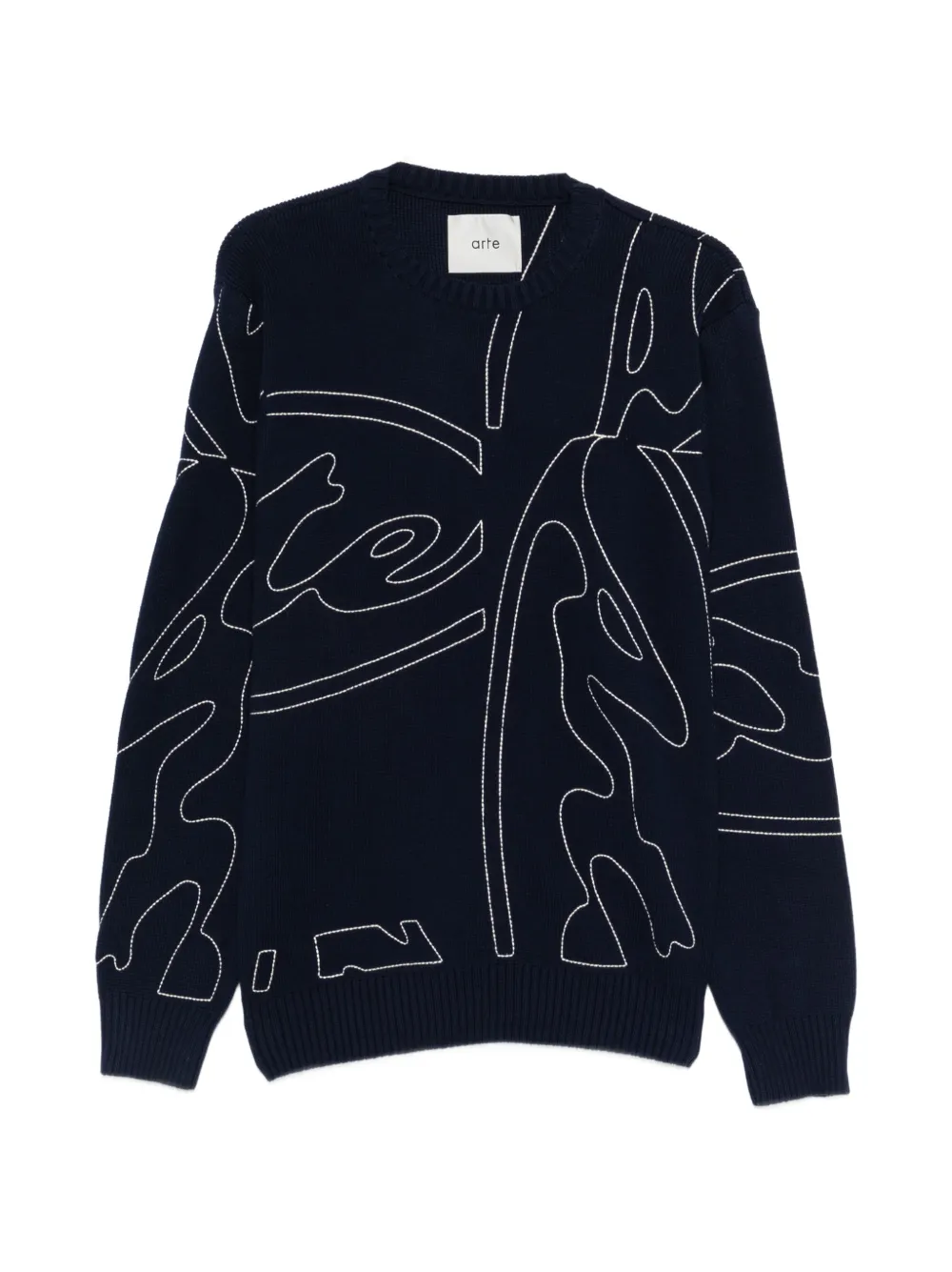 Arte Antwerp crew-neck sweater - Blu