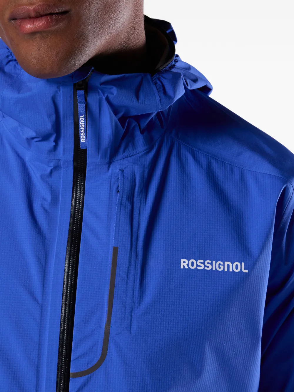 Rossignol Regenbestendig shell jack Blauw