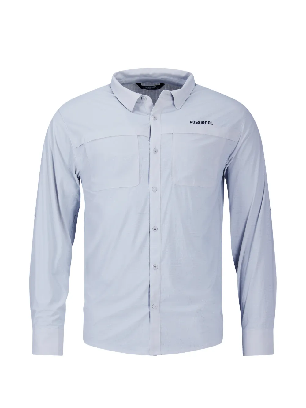 Rossignol long-sleeve logo-detail shirt - Grigio