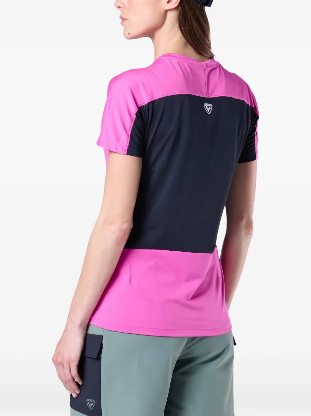 Rossignol T-shirt met vlak Roze