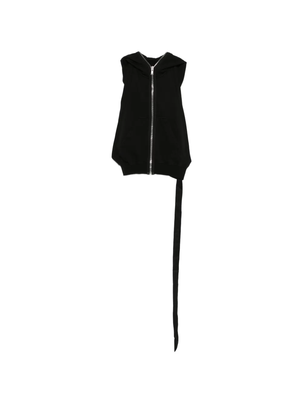 Rick Owens DRKSHDW hooded gilet - Schwarz