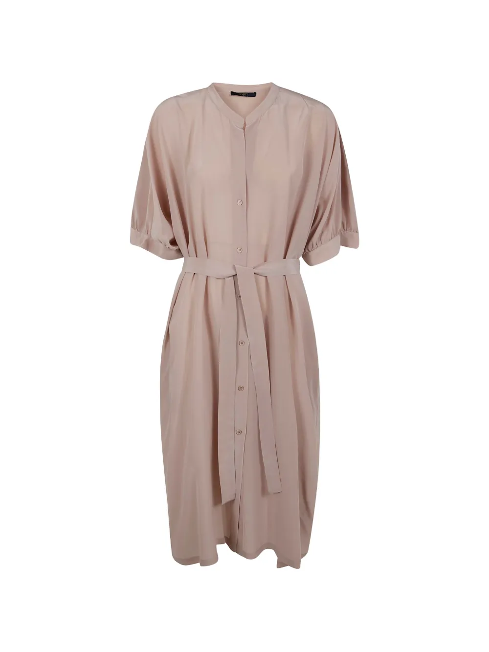 Seventy tie-waist dress - Toni neutri