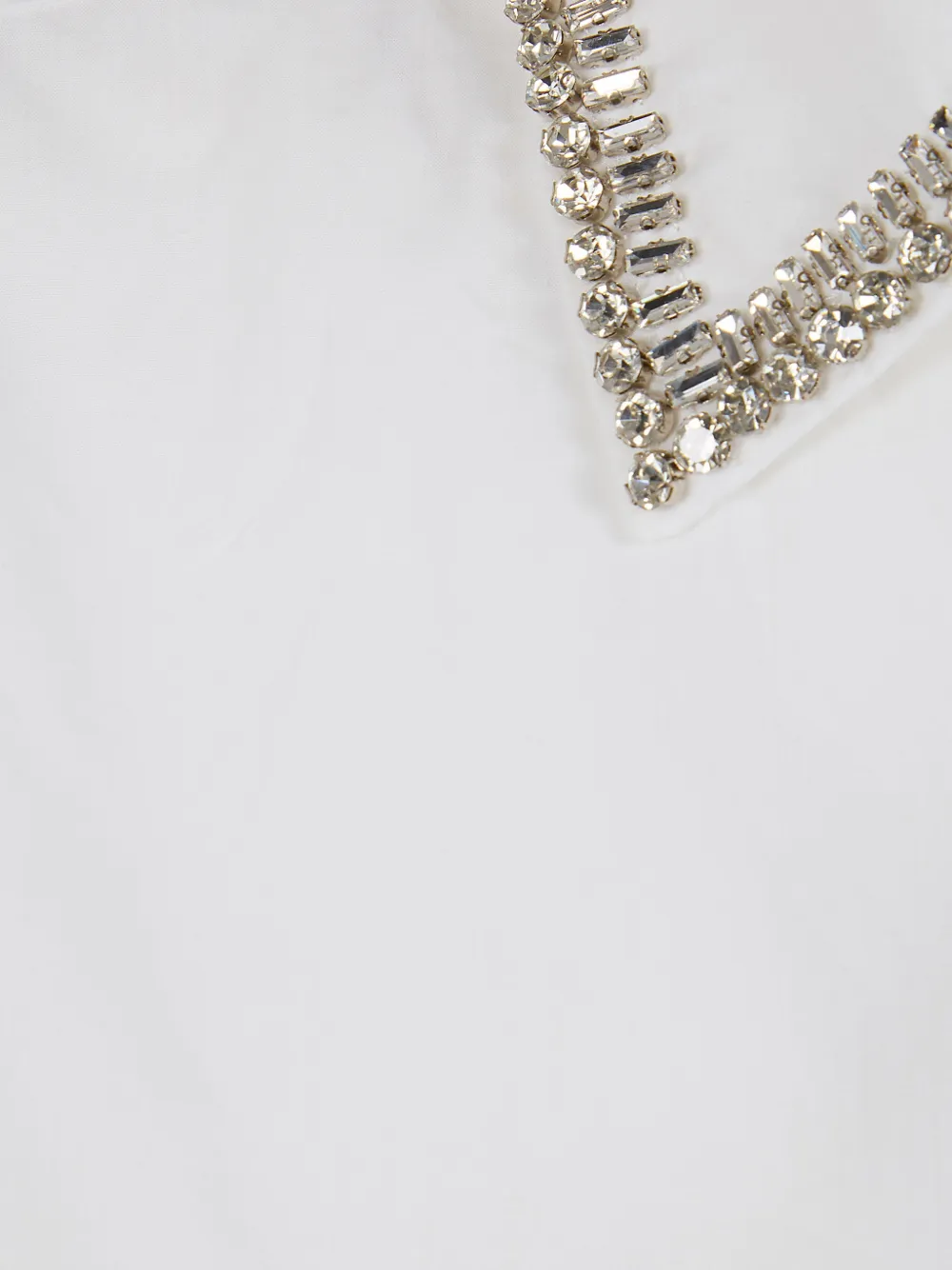  Seventy Embellished-collar Shirt - White 