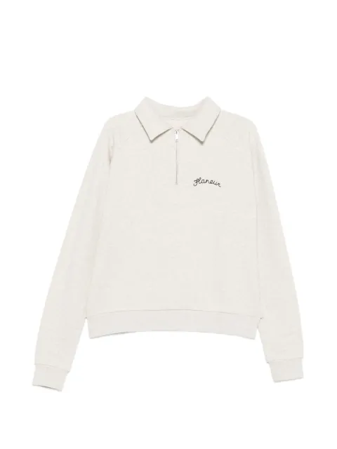 FLÂNEUR zip-fastening sweatshirt