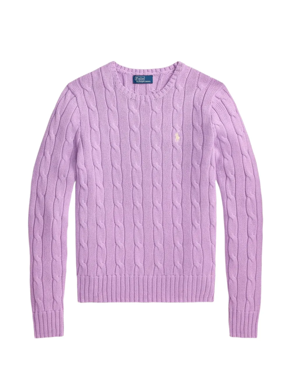 Polo Ralph Lauren cable-knit crew-neck sweater - Viola
