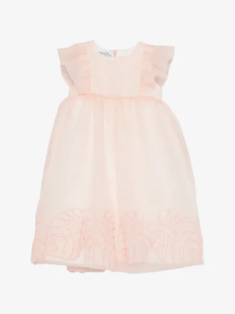 Mi Mi Sol ruffled embroidered dress